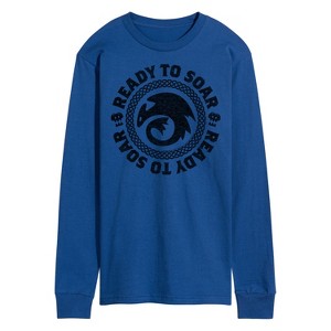 Men's - How to Train Your Dragon - Ready To Soar Long Sleeve Graphic T-Shirt - 1 of 4