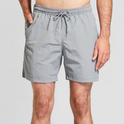 gray swim trunks