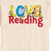 Men's - Dr. Seuss - The Cat In The Hat Book Cover Love Reading Short Sleeve Graphic T-Shirt - 2 of 4