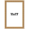 PosterPalooza | Refined Gold Picture Frame - UV Acrylic, Foam Board Backing, Hanging Hardware - 2 of 4