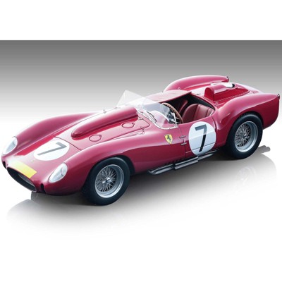 Ferrari 250 TR 58 #7 3rd Place "1000 km Nurburgring" (1958) "Mythos Series" Limited Ed to 50 pieces 1/18 Model Car by Tecnomodel