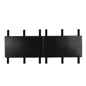 VEVOR Basketball Pole Pad, 71 inch Tall and 1.2 inch Thick Heavy Duty Wrap Around Pole Padding, Fits 2-6.3 Round & 4.5x4.5 inch Square Pole, Black - 1 of 4
