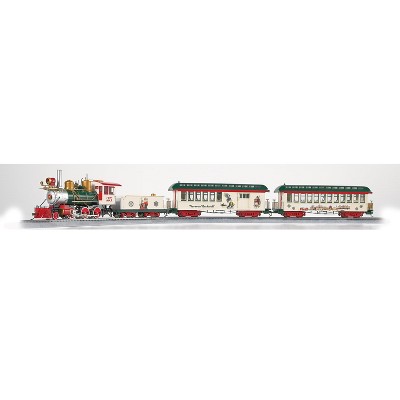 Bachmann Trains - Norman Rockwell's American Christmas Ready To Run Electric Train Set - On30 Scale - Runs on HO Track