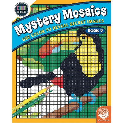 MindWare Color By Number Mystery Mosaics: Book 7 - Coloring Books