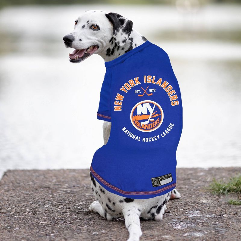 NHL New York Islanders Pets T-Shirt, 2 of 4