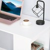 PAGED Computer Desk Modern 47 Inch Office Desk with Storage Shelves for Office and Study - 2 of 4