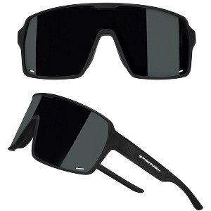 grinderPUNCH Polarized Sport Sunglasses  UV Protection Eyewear for Men & Women | Baseball, Pickleball, Running, Hiking & Cycling - 1 of 4