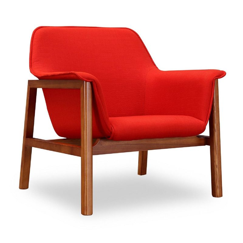 Miller Linen Weave Accent Chair - Manhattan Comfort, 1 of 8