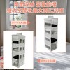 Unique Bargains 4-Shelf Closet Hanging Organizer with Magic Tapes - 3 of 4