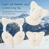 FAAYFIAN Foldable Fuzzy Faux Rabbit Fur Cat Ear Muffs for Winter Women Teens, Soft Ear Warmer - 4 of 4