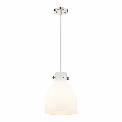 Newton Bell - 1 Light Pendant In Industrial Style-12.5 Inches Tall and 10 Inches Wide