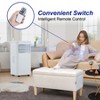 Acekool 5000 BTU (8000BTU ASHRAE) Portable Air Conditioner with Fan & Dehumidifier Mode, Cools Rooms up to 350 Sq.Ft, White - 4 of 4