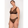 Smart & Sexy Women's Sheer Mesh Plunge Bralette - 4 of 4