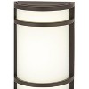 Minka Lavery Modern Outdoor Wall Light Fixture Oil Rubbed Bronze LED 12" Etched Opal Glass for Post Exterior Barn Porch Yard Patio - 2 of 3