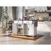 NicBex Mobile Kitchen Island Cart Kitchen Carts on Wheels with Storage, 2 Drawers, Adjustable Shelf and 4 Cabinet Doors for Kitchen - 3 of 4