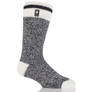 Men's Jeffrey ORIGINAL™ Cream Block Twist Crew Socks - 1 of 4