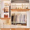 Besiost Closet System with Wooden Drawers and Two Hanging Rods - 4 of 4