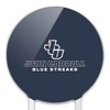 John Carroll University Blue Streaks Logo Acrylic Cake Topper Party Decoration for Wedding Anniversary Birthday Graduation - 3 of 4