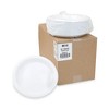 Pactiv Evergreen Meadoware Impact Plastic Dinnerware, Plate, 10.25" dia, White, 500/Carton - 4 of 4