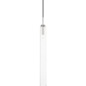 Mitzi Nyah 1 - Light Pendant in  Polished Nickel Clear Borosilicate Shade - 1 of 1