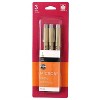 Sakura Pigma Micron Pen Fineliner Black Ink 3/Bundle (SAK50020-3) - 2 of 3