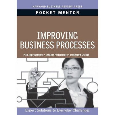 Improving Business Processes - (Pocket Mentor) by  Harvard Business Review (Paperback)