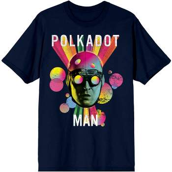 The Suicide Squad Movie Polkadot Man Navy Graphic Tee
