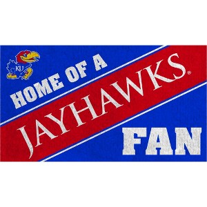 Evergreen University of Kansas, PVC Mat COLOR - 1 of 4