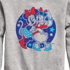 Boys' - Disney - Minnie Daisy Americana Graphic Long Sleeve Fleece Sweatshirt - 2 of 4