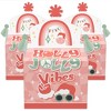 Big Dot of Happiness Groovy Christmas - Treat Box Party Favors - Pastel Holiday Party Goodie Gable Boxes - Set of 12 - 2 of 4