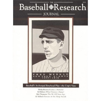 The Baseball Research Journal (Brj), Volume 22 - (Paperback)