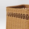 Large Multiweave Rattan Basket - Threshold™ - image 3 of 3