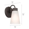 Kichler Lighting Erma 1 - Light Sconce in  Olde Bronze - 2 of 4