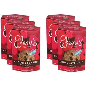 Elenis Cookies Chocolate Chip Box - Pack of 6 - 3.5 oz - 1 of 2