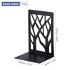 Unique Bargains Children Office Library Metal Non-Slip Decorative Tree Bookend for Shelves - 2 of 4