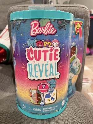 Barbie Cutie Reveal Jungle Series Chelsea Elephant Doll : Target