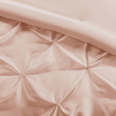 Blush King Microfiber Down Alternative 24-Piece Bedding Set