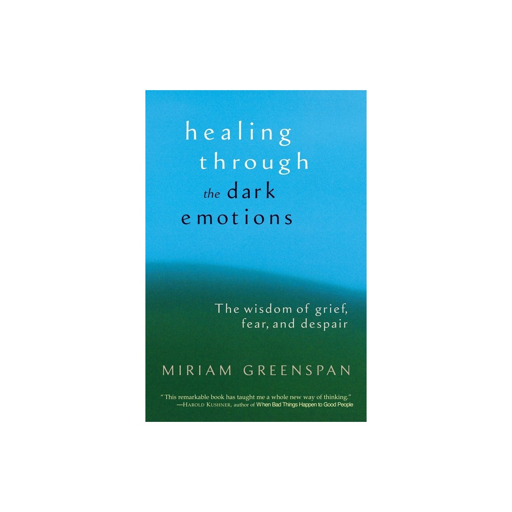 Healing Through the Dark Emotions - by Miriam Greenspan (Paperback)