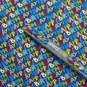 Minecraft Firework Wrapping Paper
