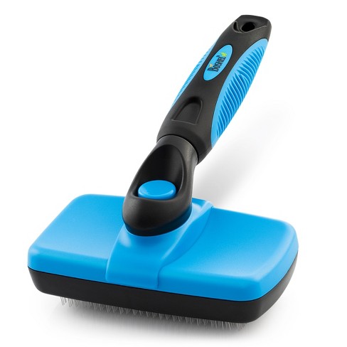 Self Clean Slicker Dog Brush Grooming Tool - M - Up & Up™ : Target