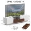 Modern LED TV Stands with Storage Entertainment Center - 2 of 4