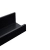 Dsvimoy Planter Stands and Holders Planter Stands Shelf with Invisible Brackets for Home Storage, Black, 22"*7"*3" - 4 of 4