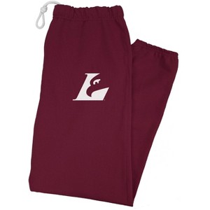 University of Wisconsin - La Crosse Officially Licensed Apparel - Primary Logo Team Color Jogger Sweatpants - 1 of 4