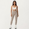 Anna-Kaci Active Women's High Waist Seam Detailed Full Length Leggings with Supportive Stretch Fabric and Sculpted Fit - 3 of 4