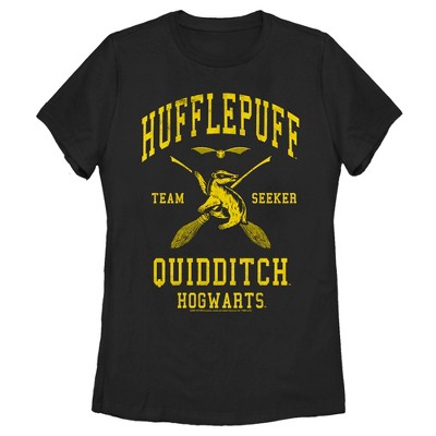 Women's Harry Potter Hufflepuff Quidditch Seeker T-shirt : Target