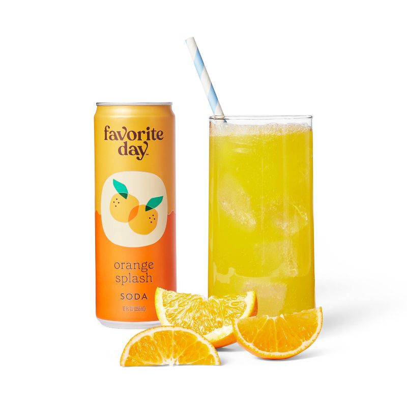 Orange Soda - 6pk/12 fl oz Cans - Favorite Day&#8482;, 3 of 9