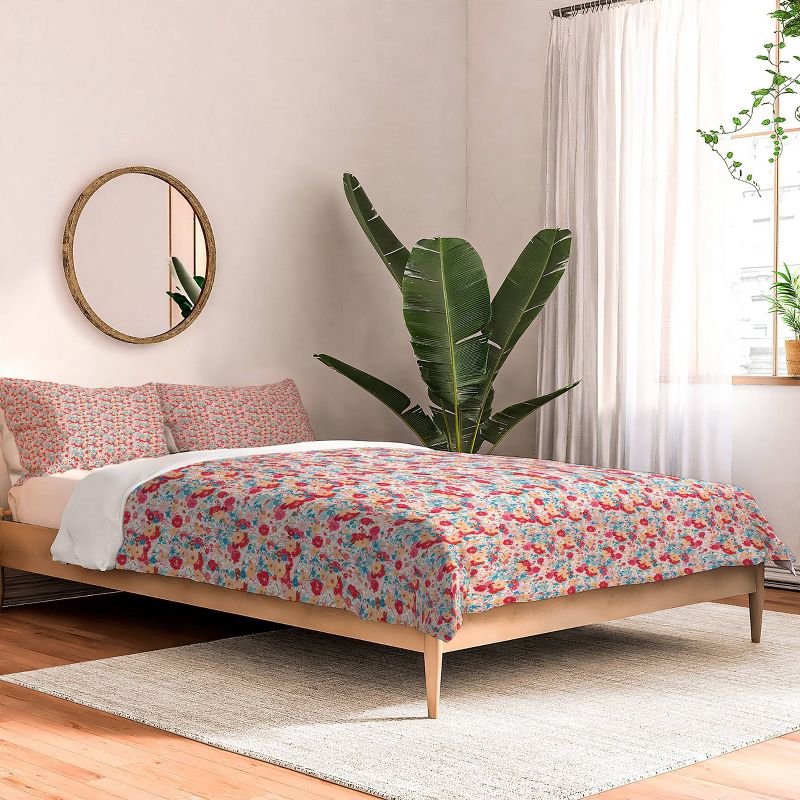 Deny Designs alison janssen Charming Floral Comforter Bedding Set, 3 of 6