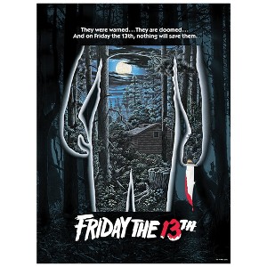 Friday The 13th Poster 500 Piece Jigsaw Puzzle 16" x 21.5" - 1 of 4