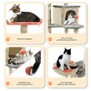 Yaheetech 65"Tall Cat Paw-Shaped Play Tower with Natural Sisal, Beige - 4 of 4