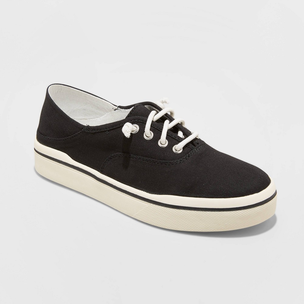 Women's Mad Love Kendra Lace Up Canvas Sneakers - Black 12 was $24.99 now $17.49 (30.0% off)